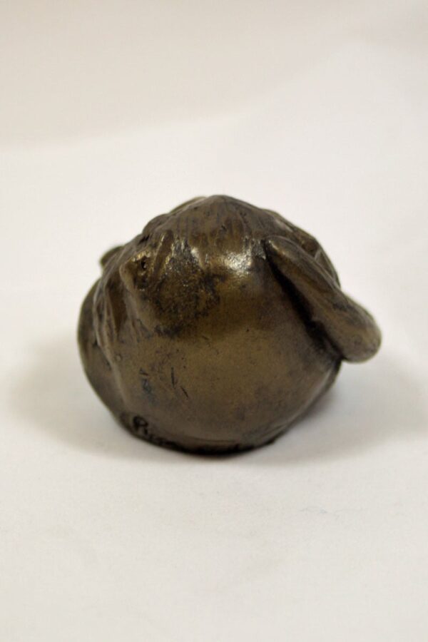 bronze resin Dormouse asleep